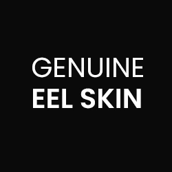 GENUINE EEL SKIN